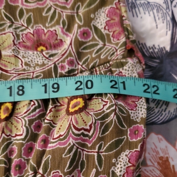 Maurices Floral Lined Midi Dress with Ruffle Straps - Picture 14 of 14